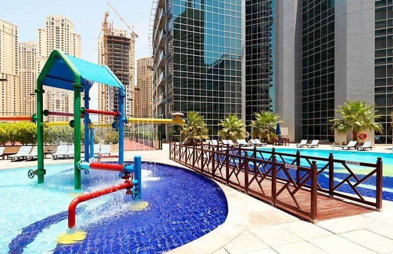Marina View With Pool, Gym, Tennis Court, 5 Mins To Beach Dubaj Exteriér fotografie