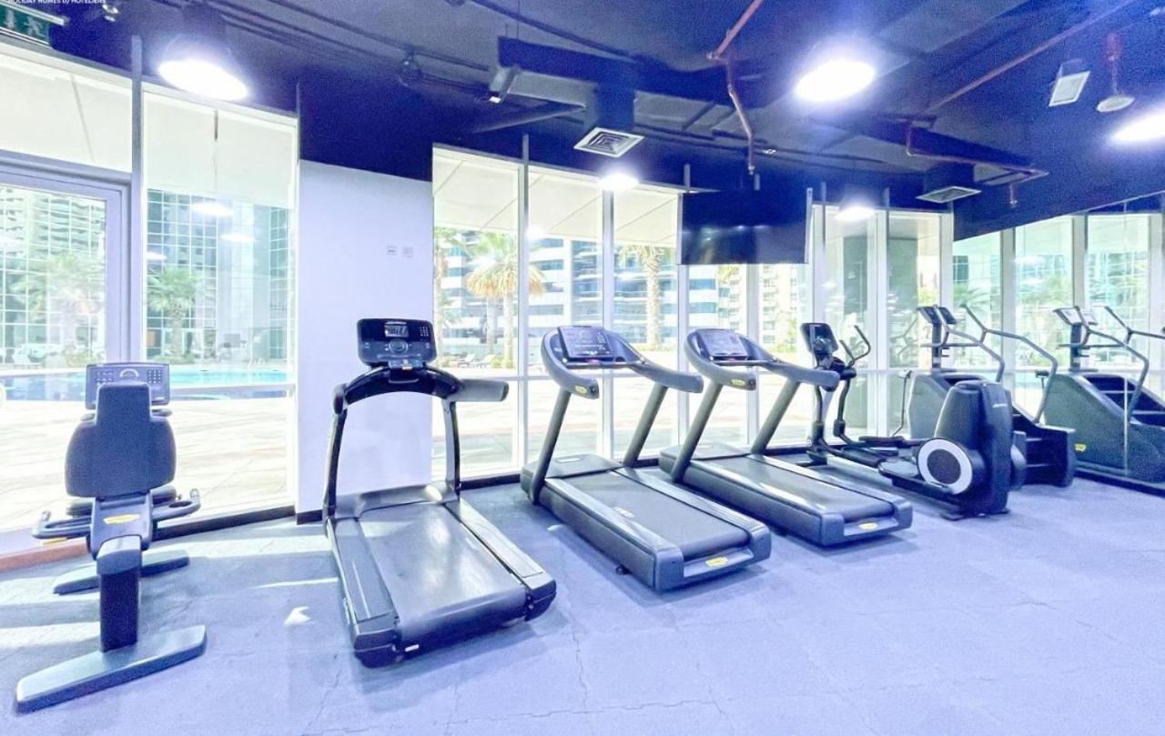 Marina View With Pool, Gym, Tennis Court, 5 Mins To Beach Dubaj Exteriér fotografie