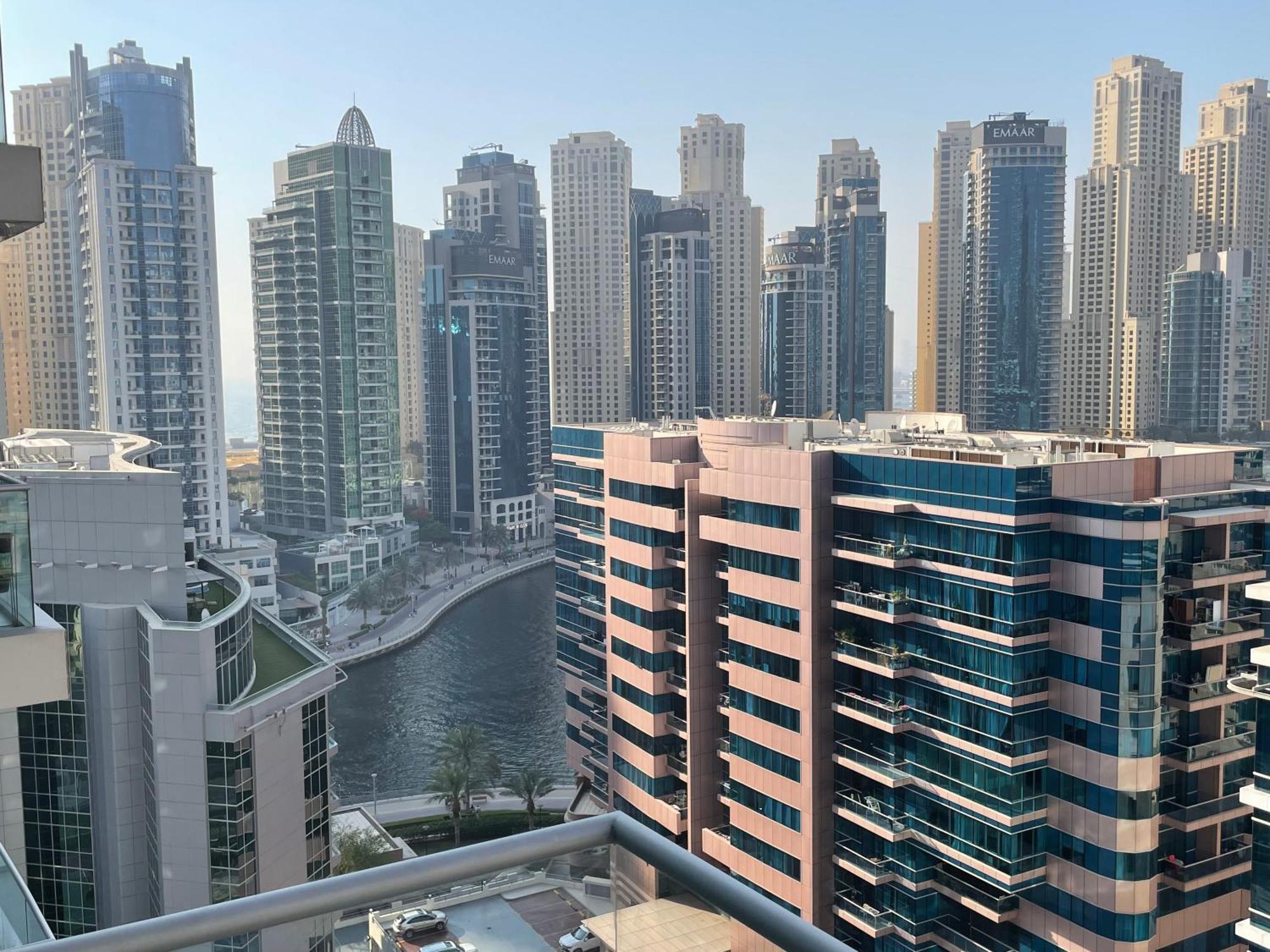 Marina View With Pool, Gym, Tennis Court, 5 Mins To Beach Dubaj Exteriér fotografie